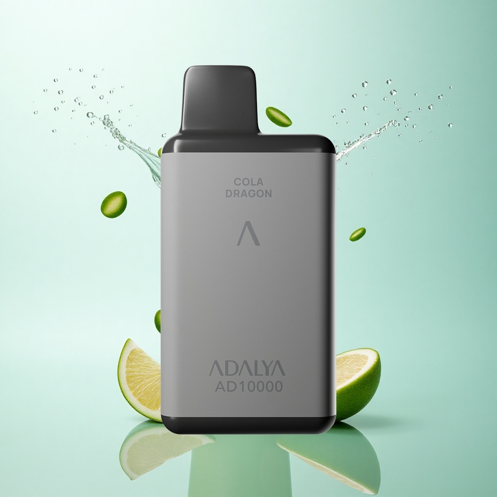 Adalya AD 10000 Puffs Mint Point Space Gray 650mAh
