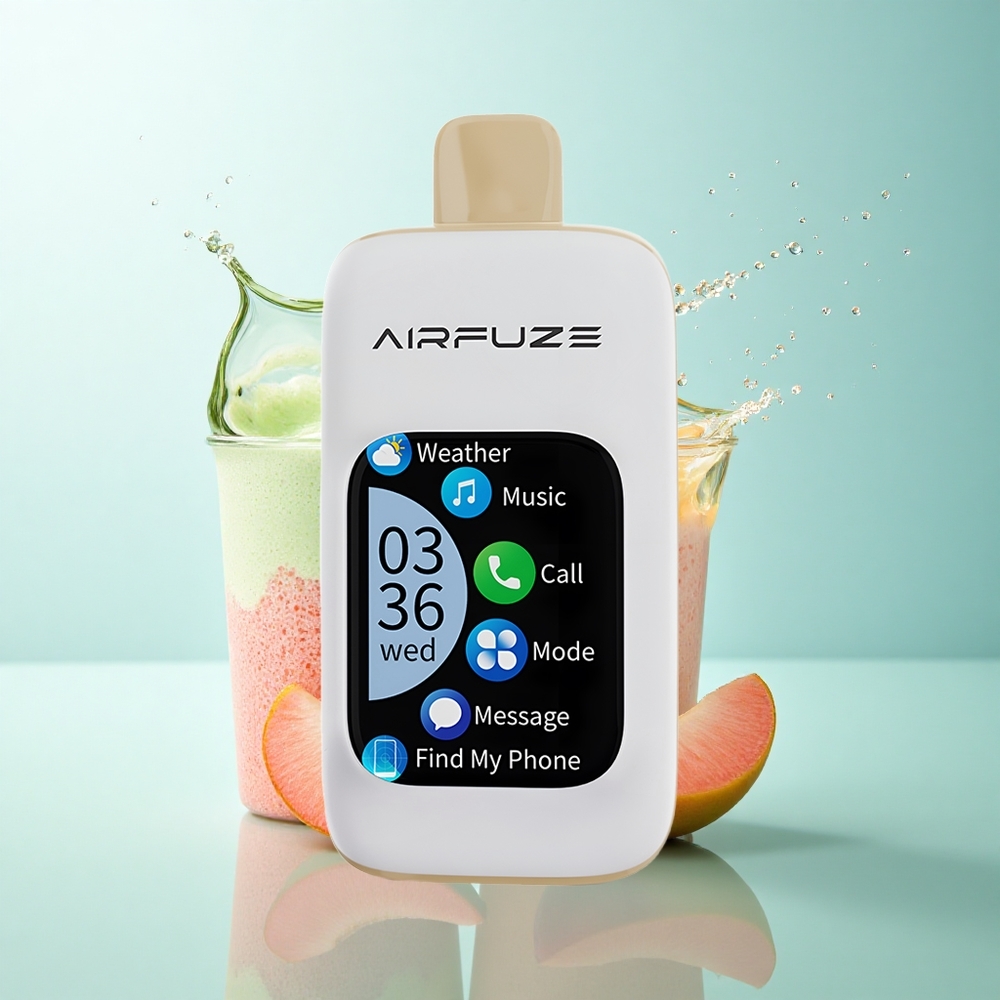 AirFuze Smart 30000 Puffs Juicy Peach 5% Nicotine 900mAh Type-C