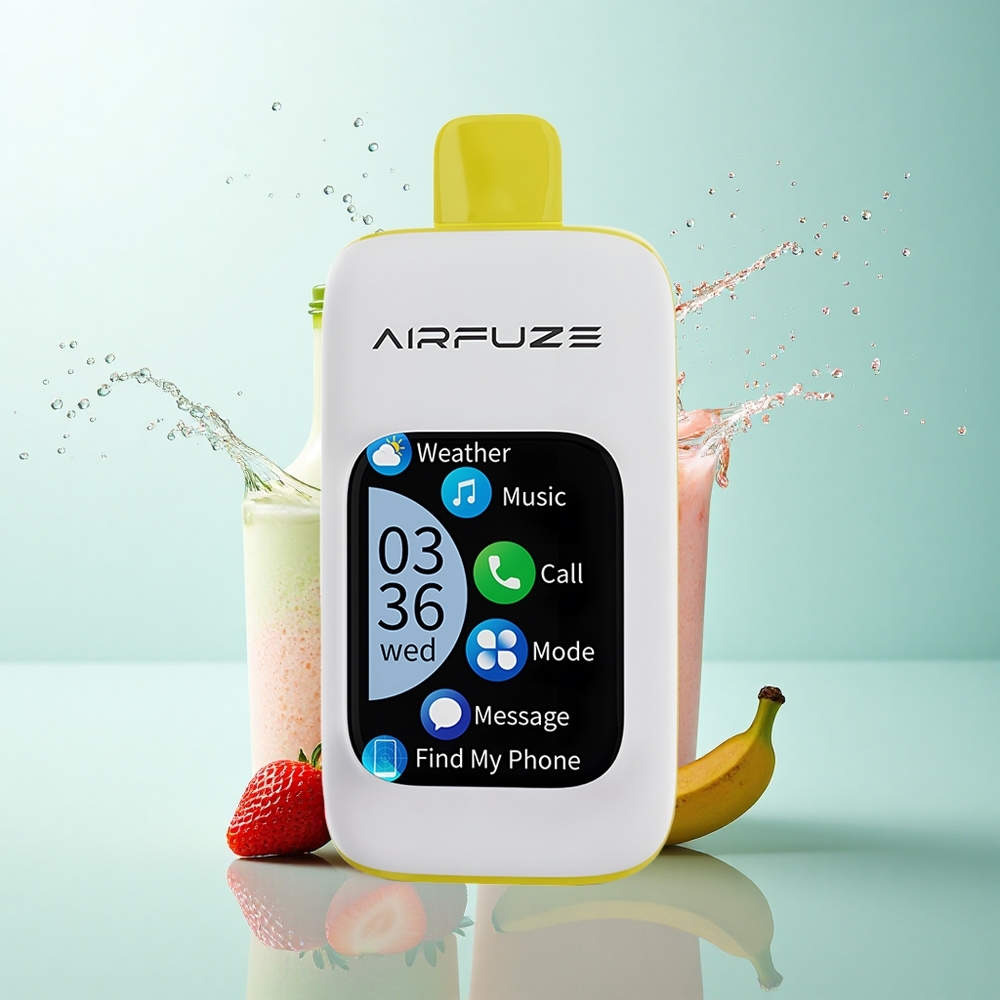 AirFuze Smart 30000 Puffs Strawberry Banana 5% Nicotine 900mAh