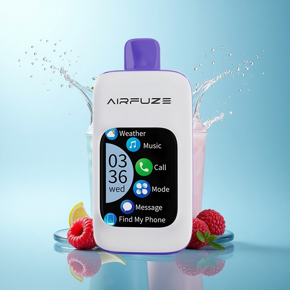 AirFuze Smart Pro 40000 Puffs Blue Razz Ice Rechargeable 900mAh 20ML E-liquid