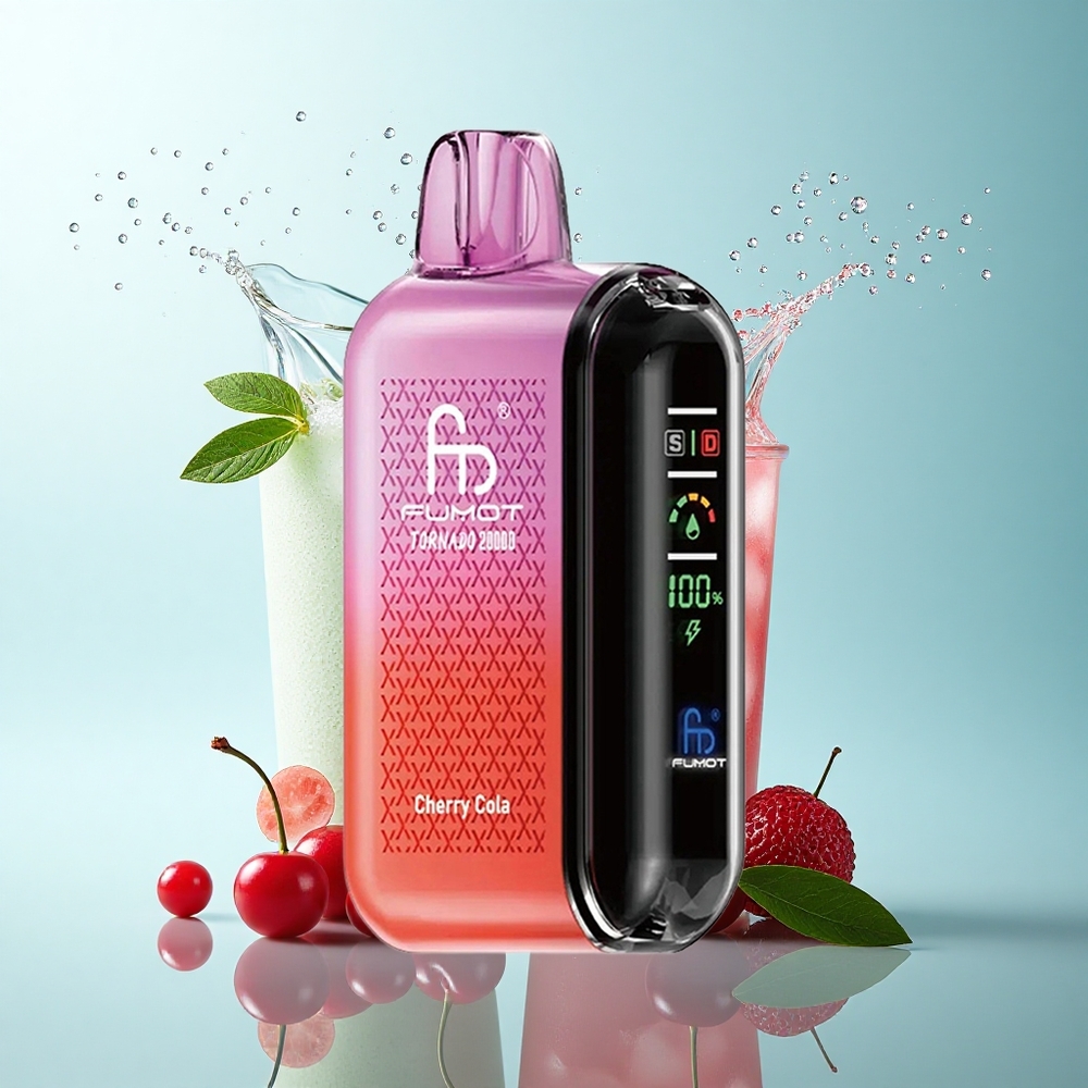 Fumot Tornado 20000 Puffs Cherry Cola Dual Mesh 850mAh 2% Nicotine