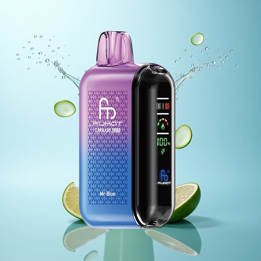 Fumot Tornado 20000 Puffs Mr Blue Dual Mesh 20ml 850mAh