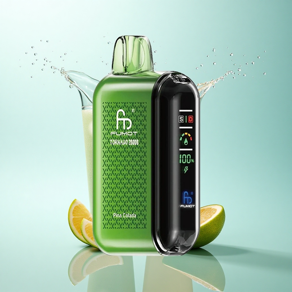 Fumot Tornado 20000 Puffs Pina Colada Dual Mesh 20ml 850mAh