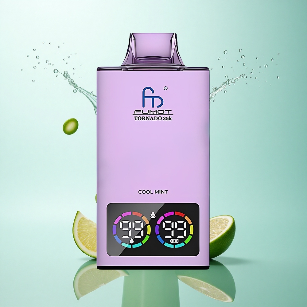 Fumot Tornado 35000 Puffs Cool Mint Dual Mesh 700mAh USB-C