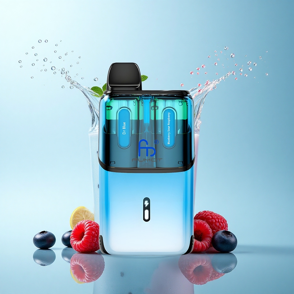 Fumot Ultra T32000 Puffs Dr Blue - Blueberry Sour Raspberry 800mAh 24ml 20mg Nicotine