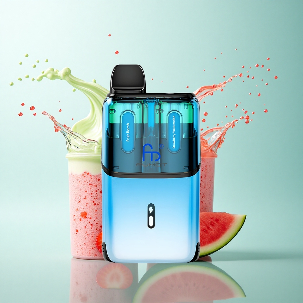 Fumot Ultra T32000 Puffs Fruit Bomb -Strawberry Watermelon 24ml 20mg Nicotine 800mAh