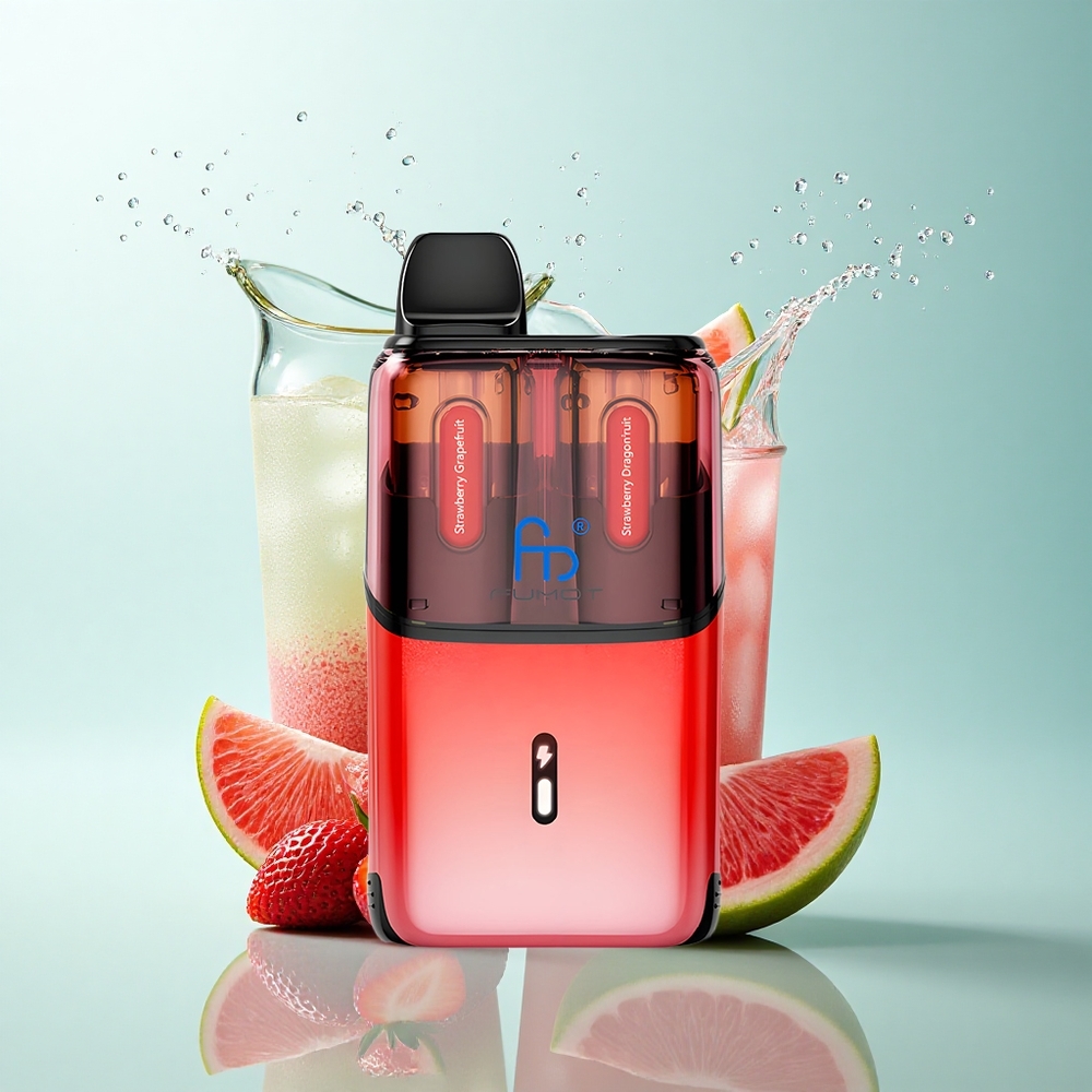 Fumot Ultra T32000 Puffs Strawberry Dragonfruit - 800mAh 24ml 20mg Nicotine