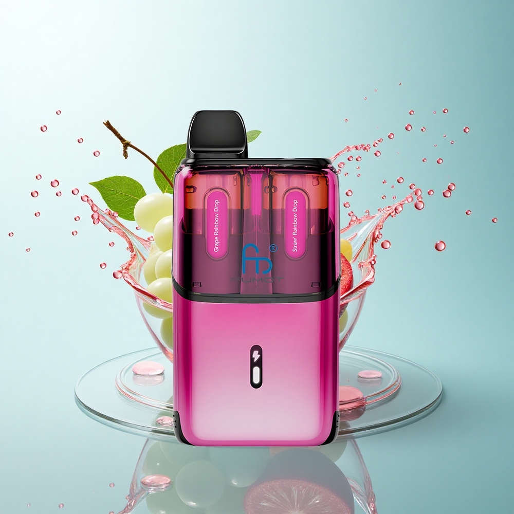 Fumot Ultra T32000 Puffs Strawberry Rainbow Drops - 800mAh Mesh Coil 24ml