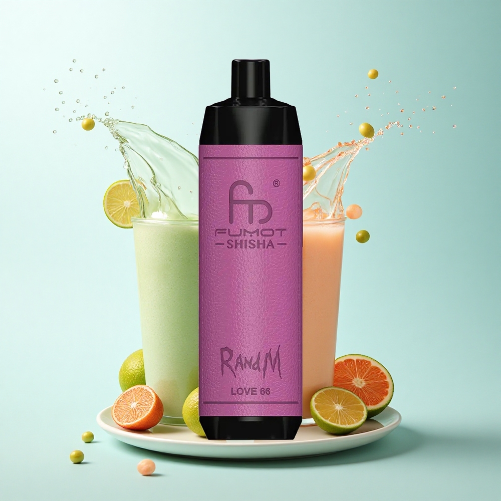 RandM Fumot Shisha 10000 Puffs Love 66 LED Type-C 850mAh