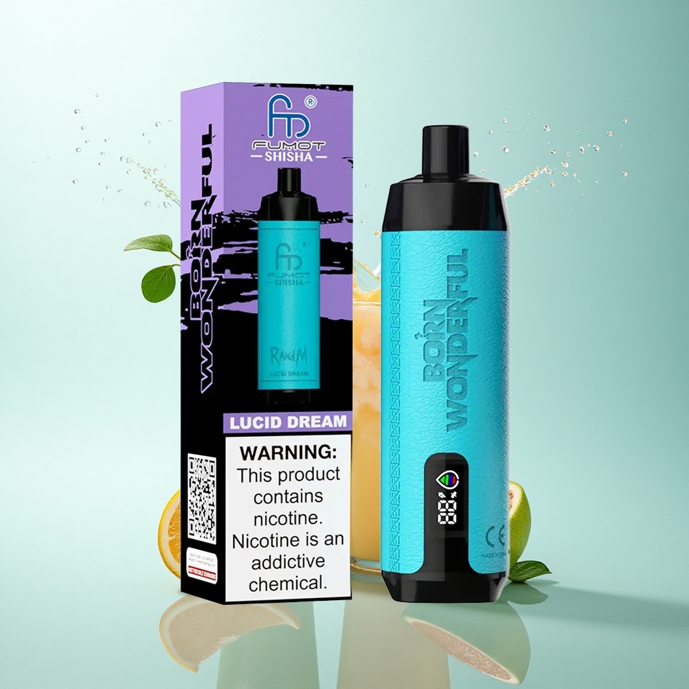 RandM Fumot Shisha 10000 Puffs Lucid Dream 18ml 0.6ohm 850mAh