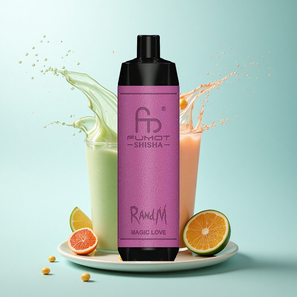 RandM Fumot Shisha 10000 Puffs Magic Love 18ml 850mAh 0.5% Nicotine