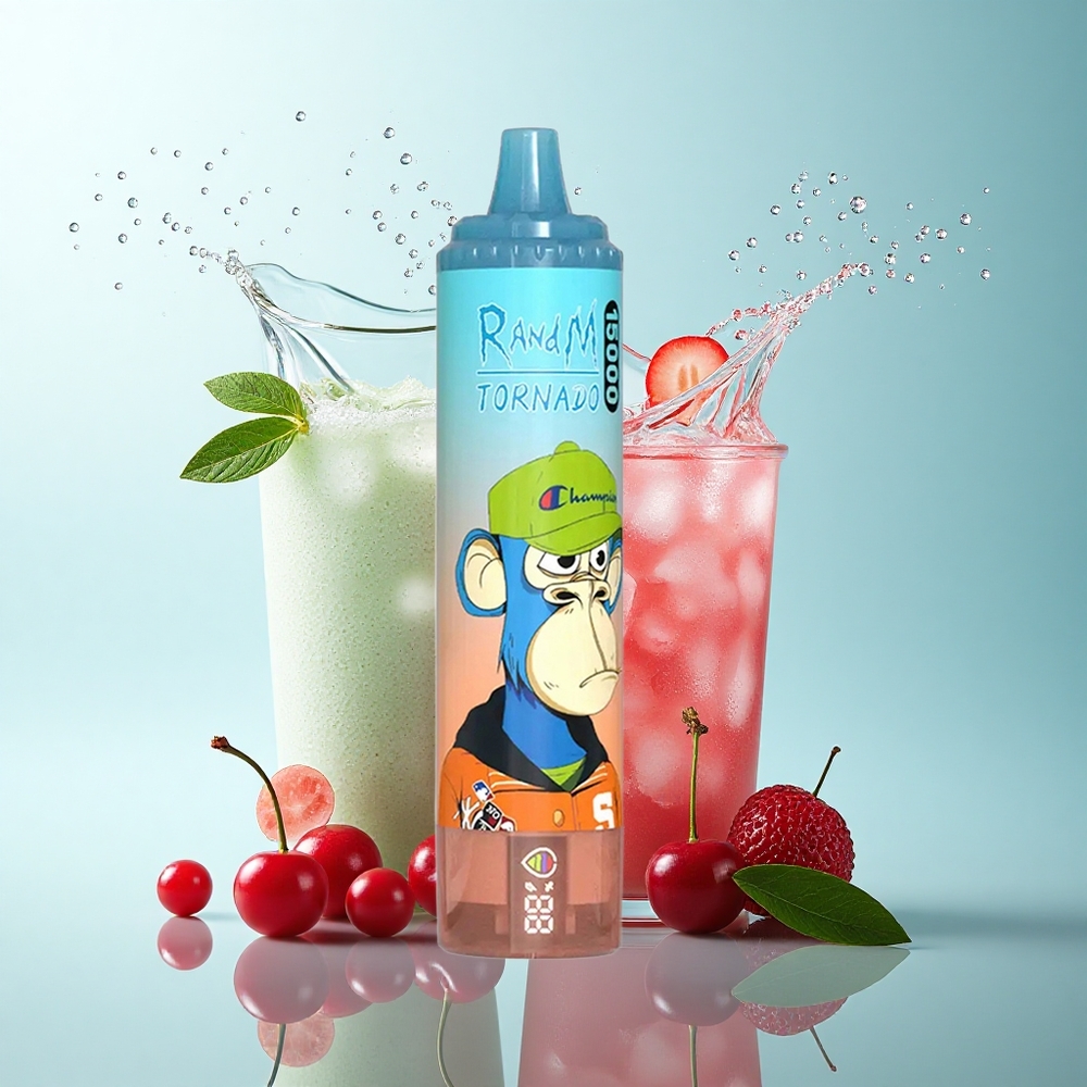 RandM Fumot Tornado 15000 Puffs Cherry Cola 25ml 850mAh Mesh Coil