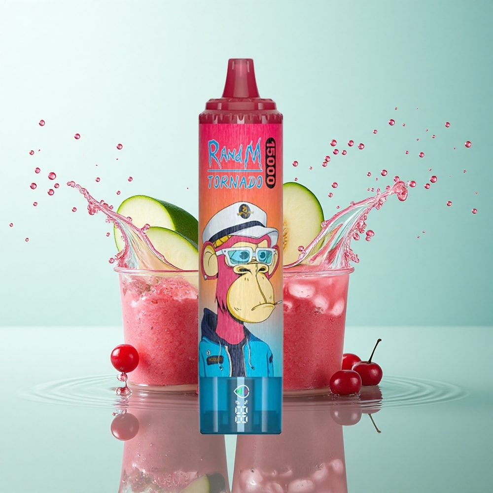 RandM Fumot Tornado 15000 Puffs Cherry Mesh 25ml 850mAh