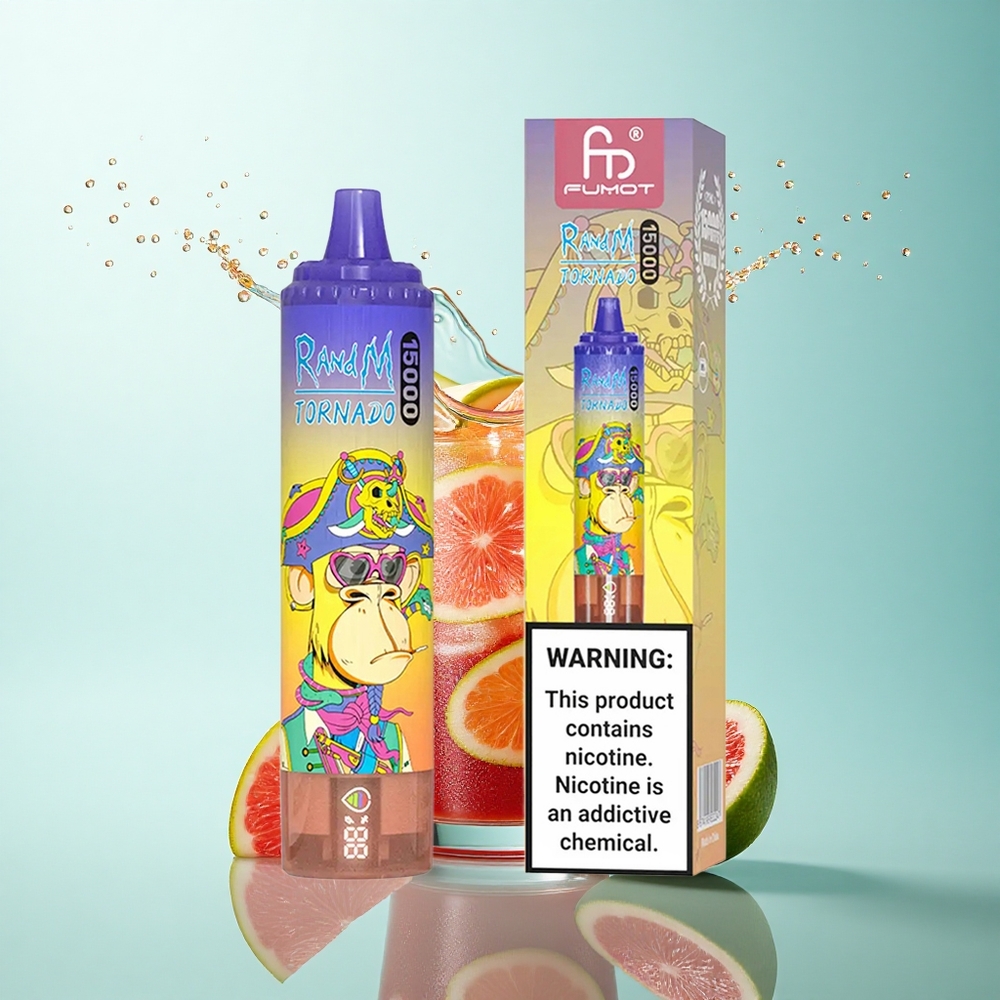 RandM Fumot Tornado 15000 Puffs Cola Ice 25ml 850mAh Mesh Coil