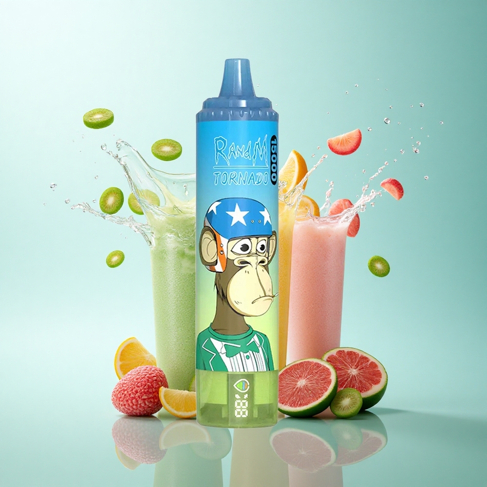 RandM Fumot Tornado 15000 Puffs Gummy Bear 25ml 850mAh Mesh Coil