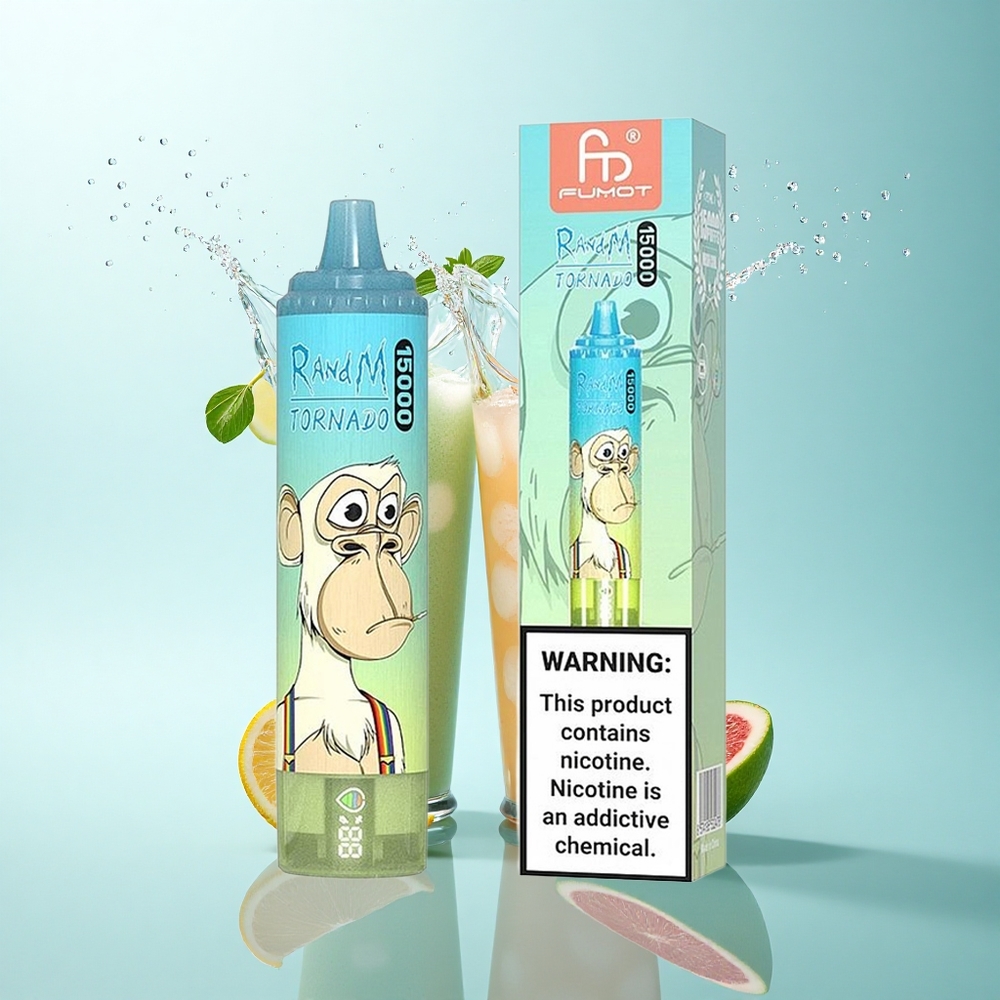 RandM Fumot Tornado 15000 Puffs Ice Pop Mesh 25ml 5% Nicotine