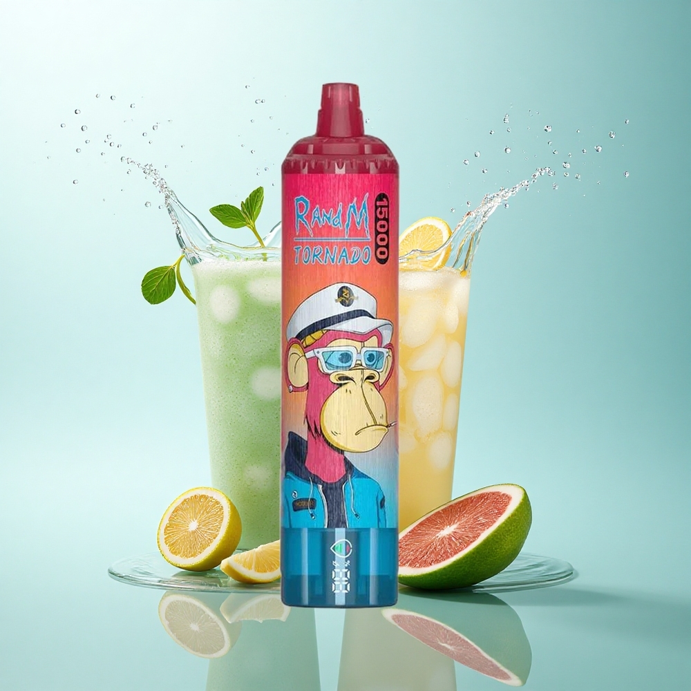 RandM Fumot Tornado 15000 Puffs Lush Ice 25ml 850mAh Mesh Coil