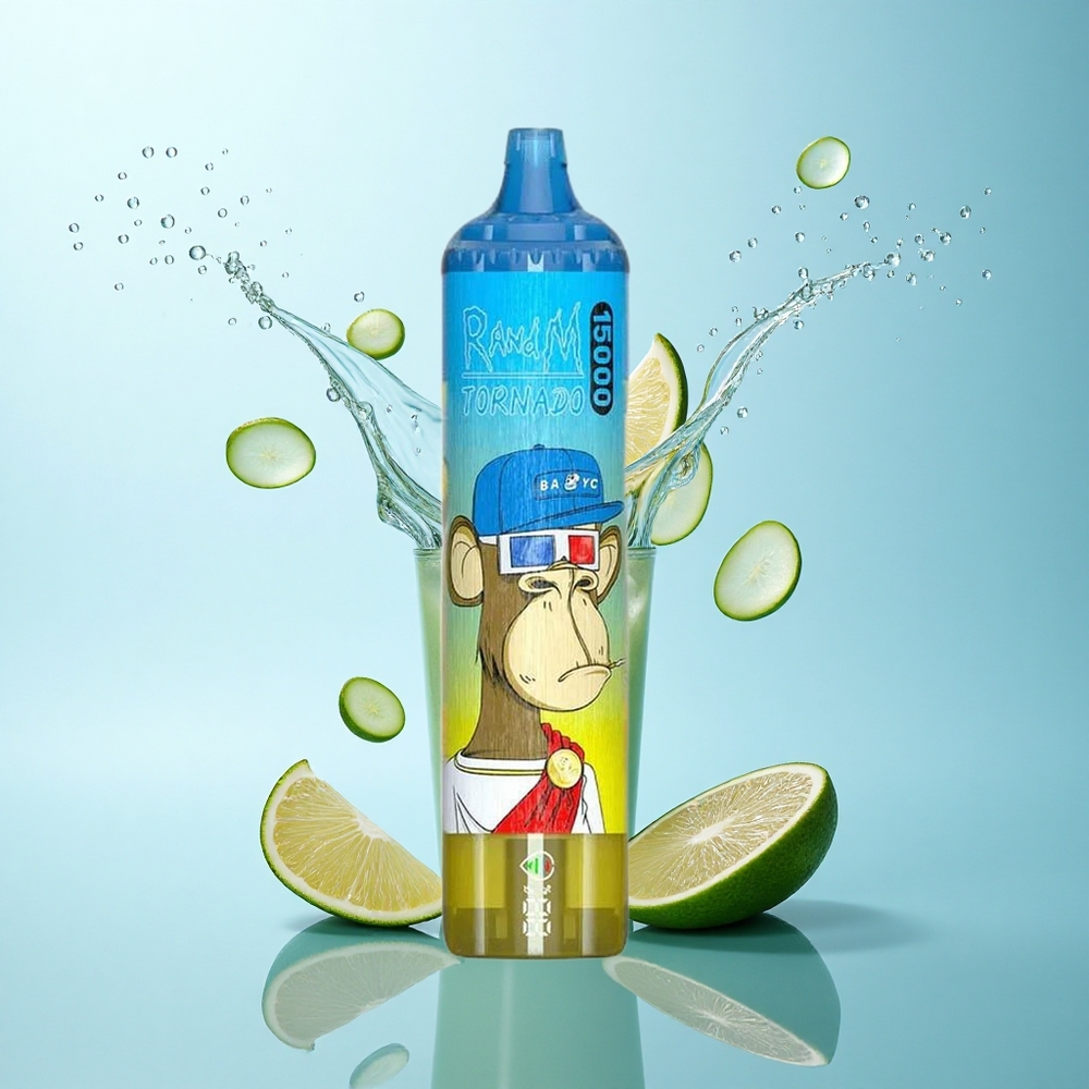 RandM Fumot Tornado 15000 Puffs Mr Blue Mesh Coil 25ml 850mAh