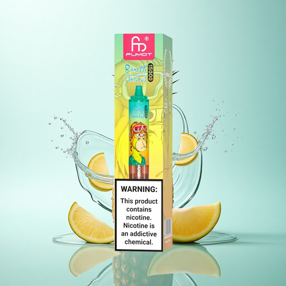 RandM Fumot Tornado 15000 Puffs Pineapple Ice Mesh Coil 25ml