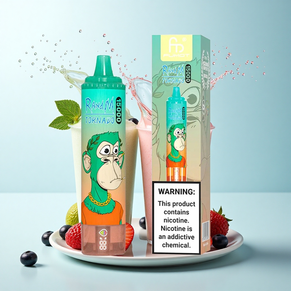 RandM Fumot Tornado 15000 Puffs Triple Berry 25ml 850mAh Mesh Coil