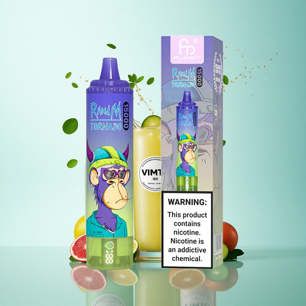 RandM Fumot Tornado 15000 Puffs Vimto Mesh 25ml 850mAh