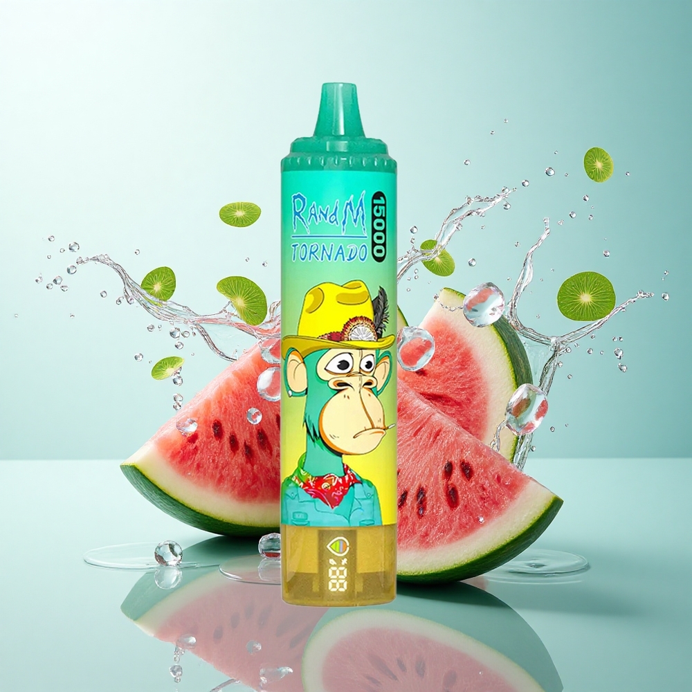 RandM Fumot Tornado 15000 Puffs Watermelon Ice 25ml 850mAh Mesh