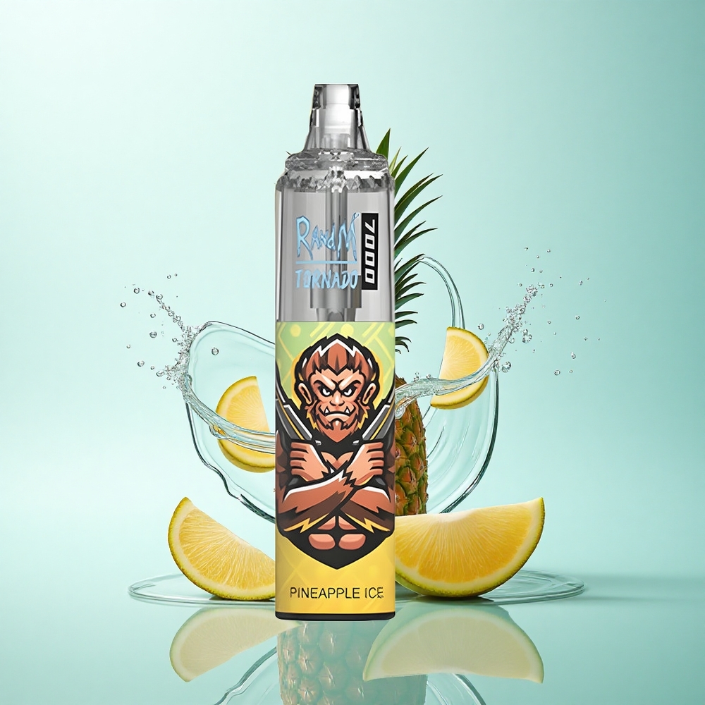 RandM Fumot Tornado 7000 Puffs Pineapple Ice 850mAh Mesh 5% Nicotine