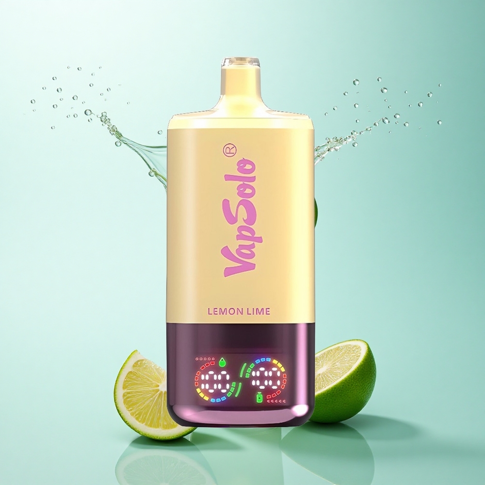 Vapsolo Triple 30000 Puffs Lemon Lime Type-C 40ml Nicotine