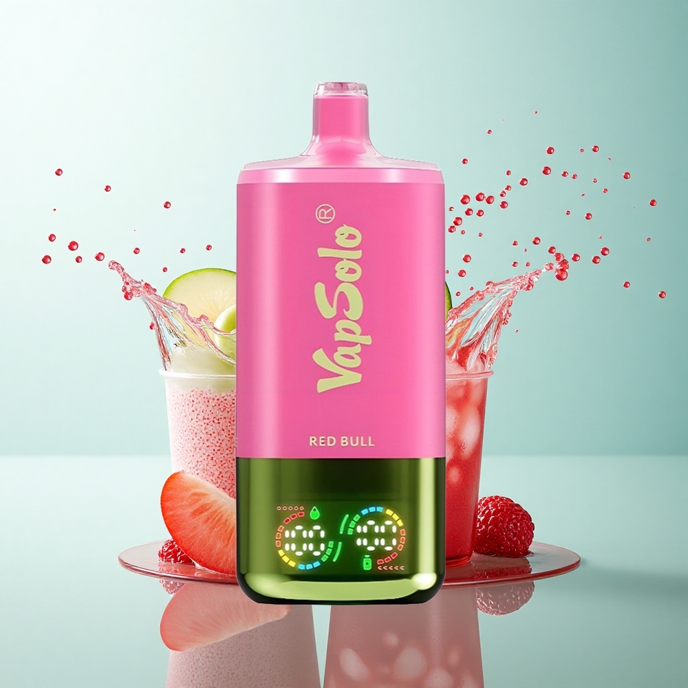 Vapsolo Triple 30000 Puffs Red Bull Triple 40ml 20mg Nicotine Type-C