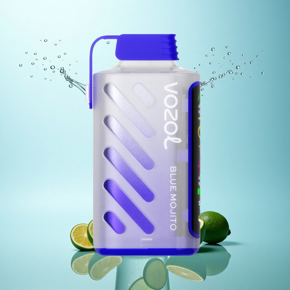 VOZOL Gear Power 20000 Puffs Blue Mojito Dual Mesh 20mL 5% Nicotine