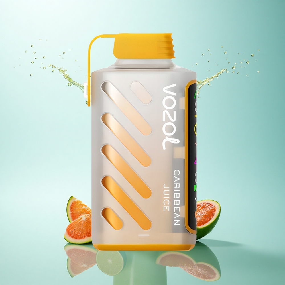 VOZOL Gear Power 20000 Puffs Caribbean Juice Dual Mesh 20mL 5% Nicotine