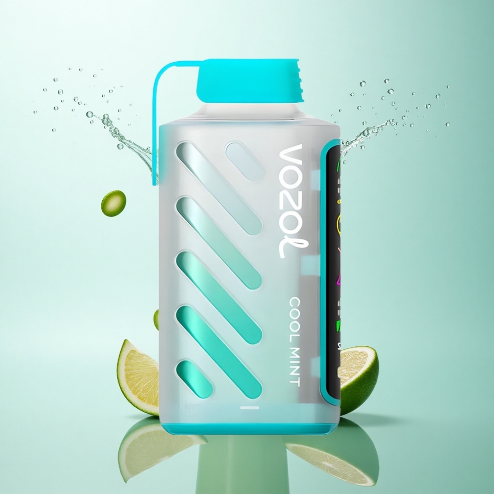 VOZOL Gear Power 20000 Puffs Cool Mint Dual Mesh 20mL 5% Nicotine