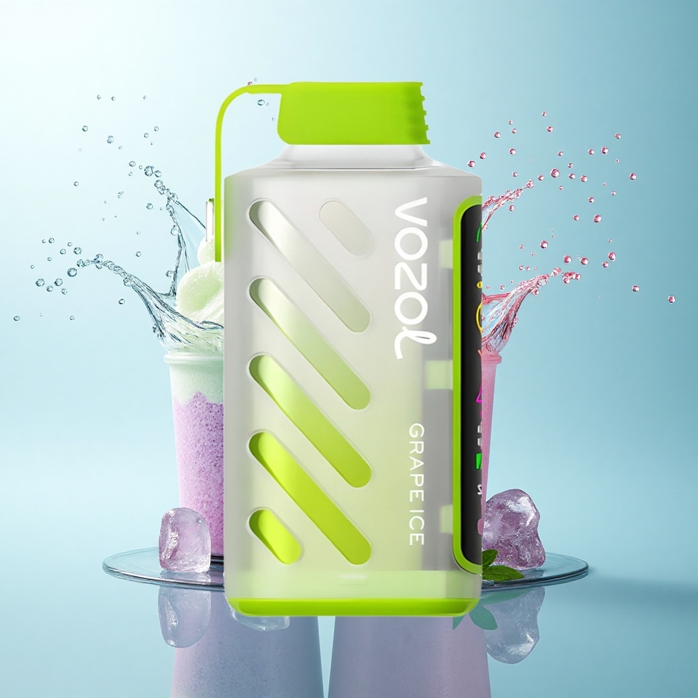 VOZOL Gear Power 20000 Puffs Grape Ice Dual Mesh 20mL 5% Nicotine