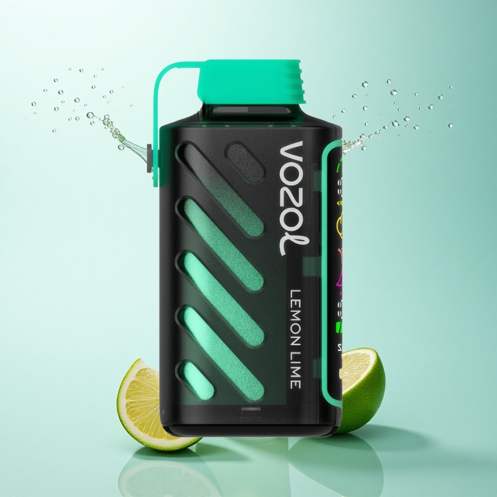 VOZOL Gear Power 20000 Puffs Lemon Lime Dual Mesh 20mL 5% Nicotine