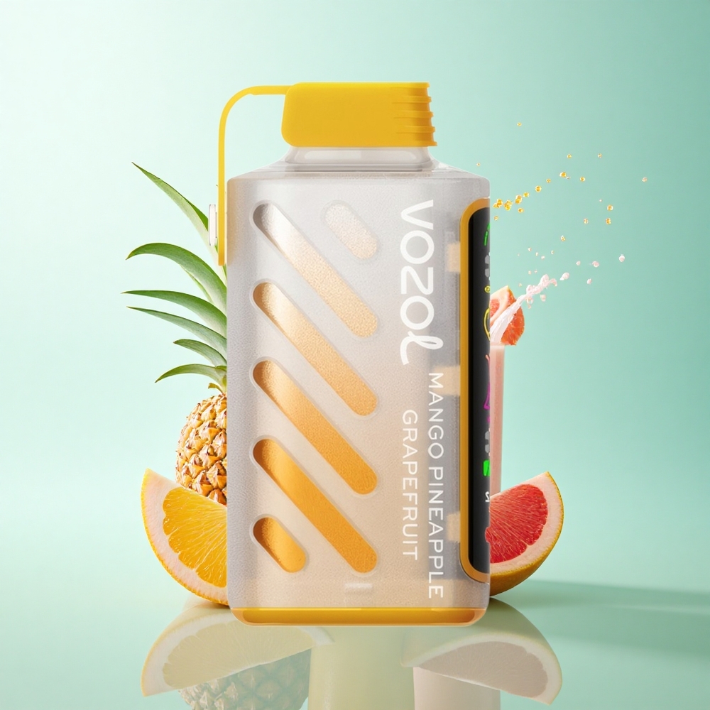 VOZOL Gear Power 20000 Puffs Mango Pineapple Grapefruit Dual Mesh 20mL 5% Nicotine