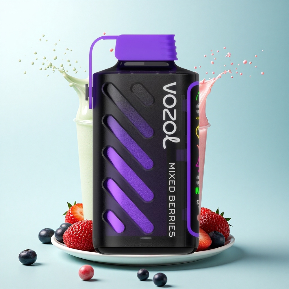 VOZOL Gear Power 20000 Puffs Mixed Berries Dual Mesh 20mL 5% Nicotine