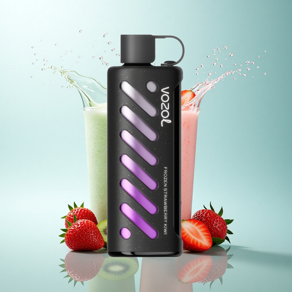 VOZOL Gear Shisha 25000 Puffs Frozen Strawberry Kiwi with 1000mAh Battery and 5mg/ml Nicotine