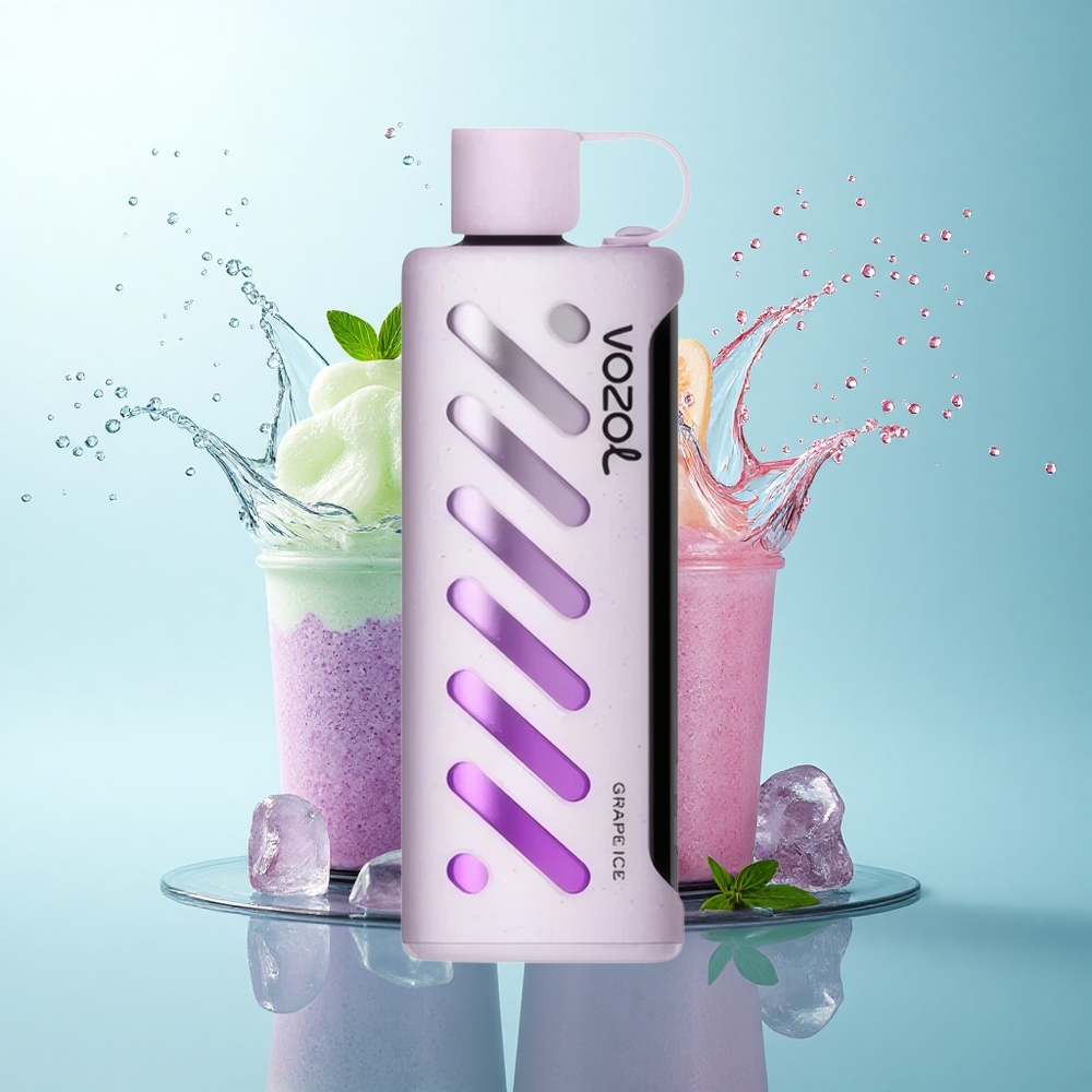 VOZOL Gear Shisha 25000 Puffs Grape Ice Dual Mesh 1000mAh