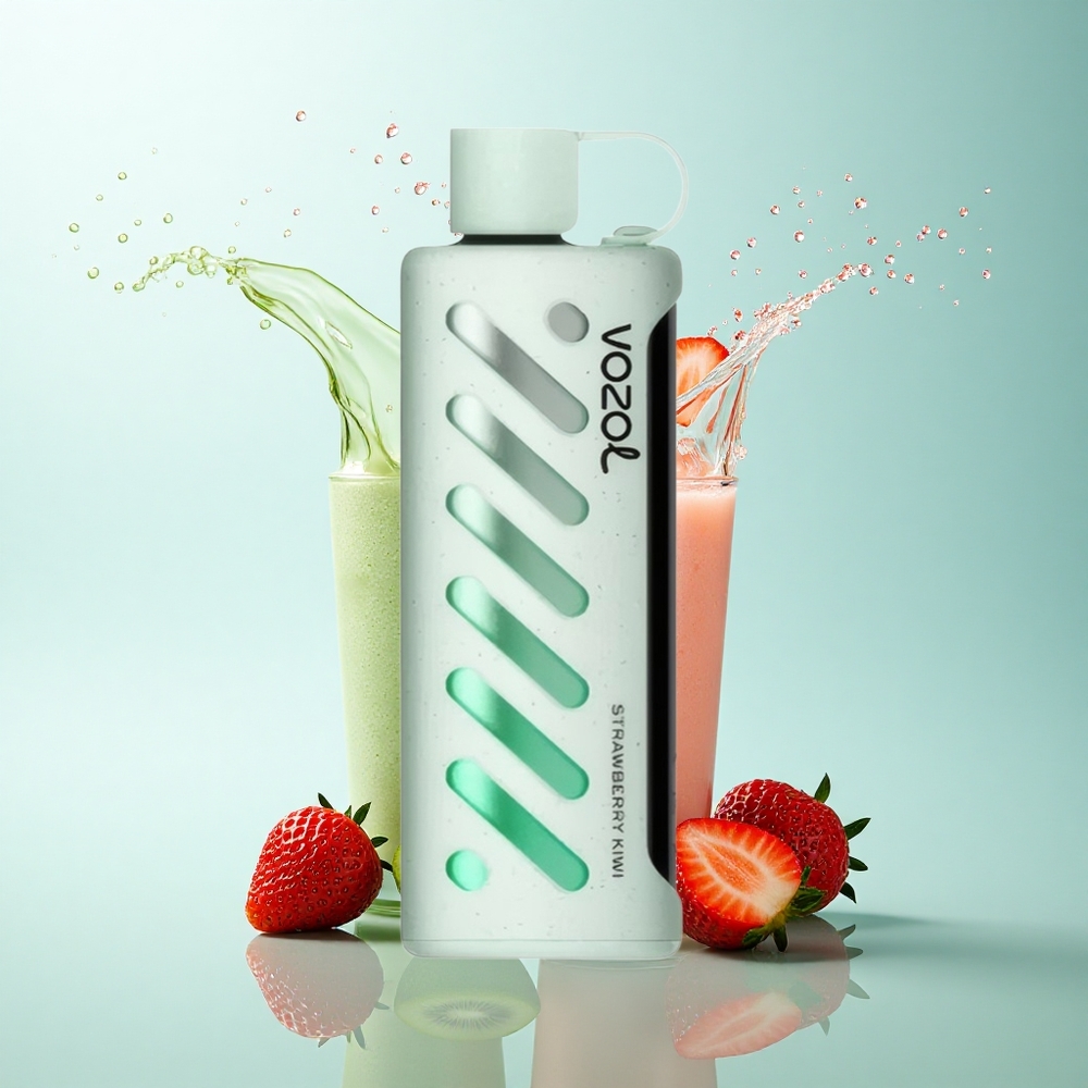VOZOL Gear Shisha 25000 Puffs Strawberry Kiwi Dual Mesh 1000mAh
