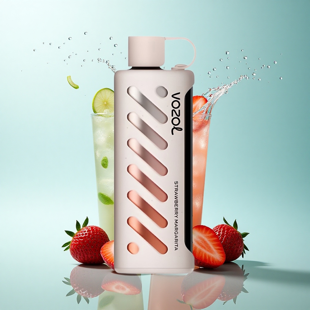 VOZOL Gear Shisha 25000 Puffs Strawberry Margarita Dual Mesh 1000mAh