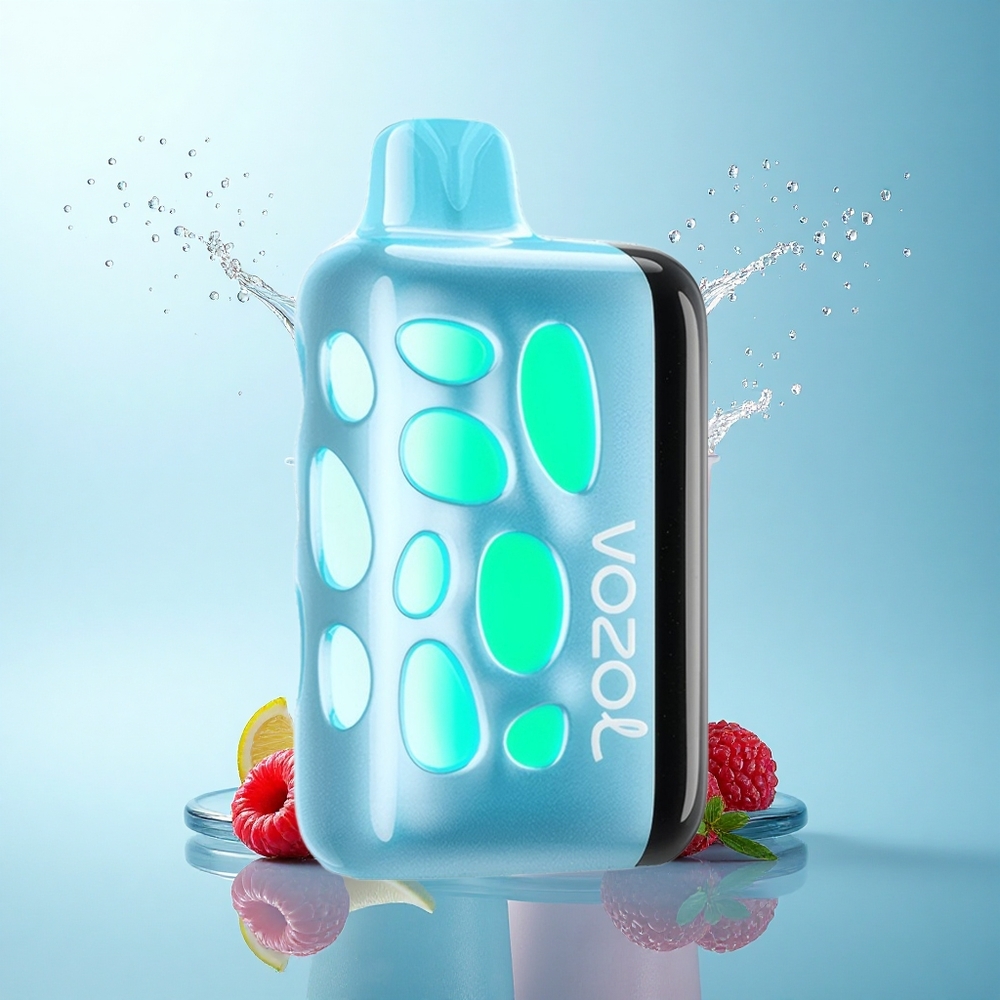 VOZOL RAVE 40000 Puffs Glow Razz Ice 1000mAh