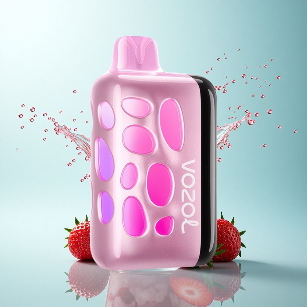 VOZOL RAVE 40000 Puffs Strawberry Ice Glow 1000mAh