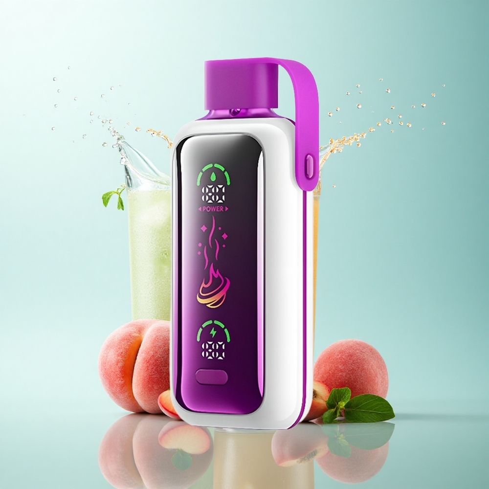VOZOL Star 20000 Puffs Peach Ice Dual Mesh 650mAh