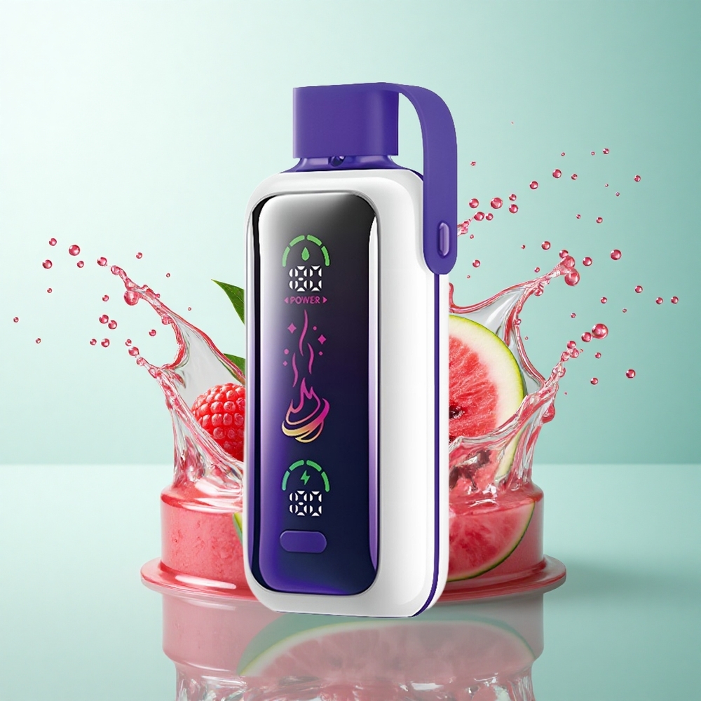 VOZOL Star 20000 Puffs Raspberry Watermelon Dual Mesh 650mAh