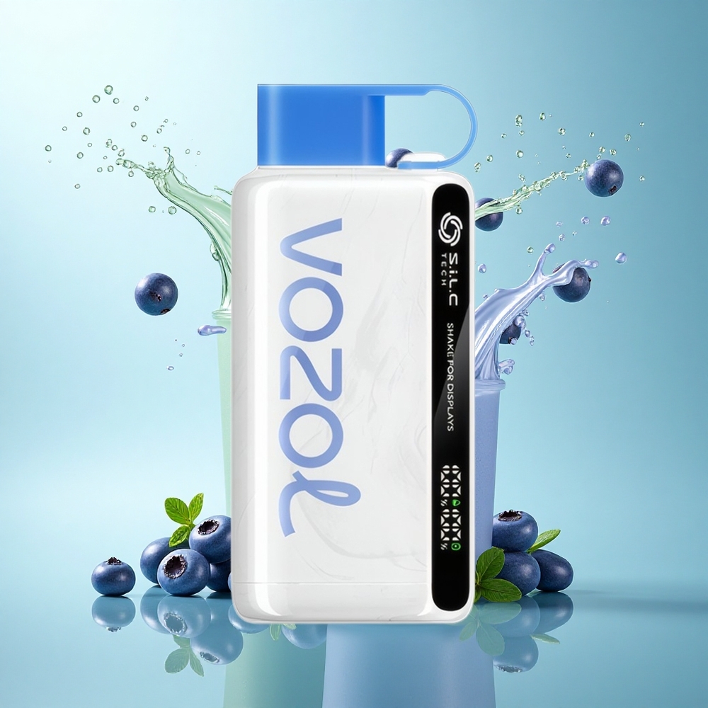 VOZOL STAR 9000/12000 Puffs Blueberry Storm 650mAh Recycled Plastic