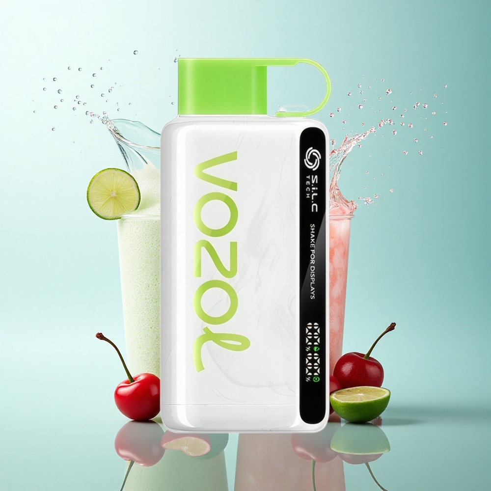 VOZOL STAR 9000/12000 Puffs Cherry Lime 650mAh Shake Display