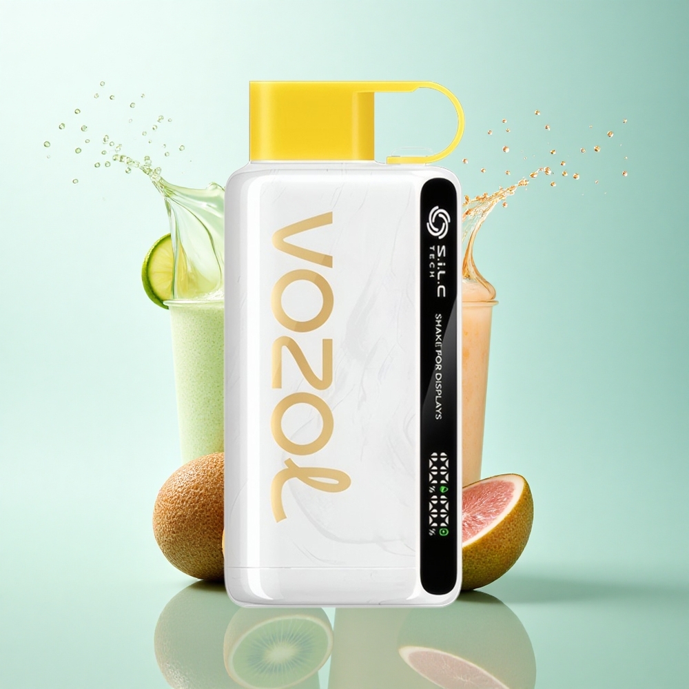 VOZOL STAR 9000/12000 Puffs Kiwi Passion Fruit Guava 650mAh Shake Display