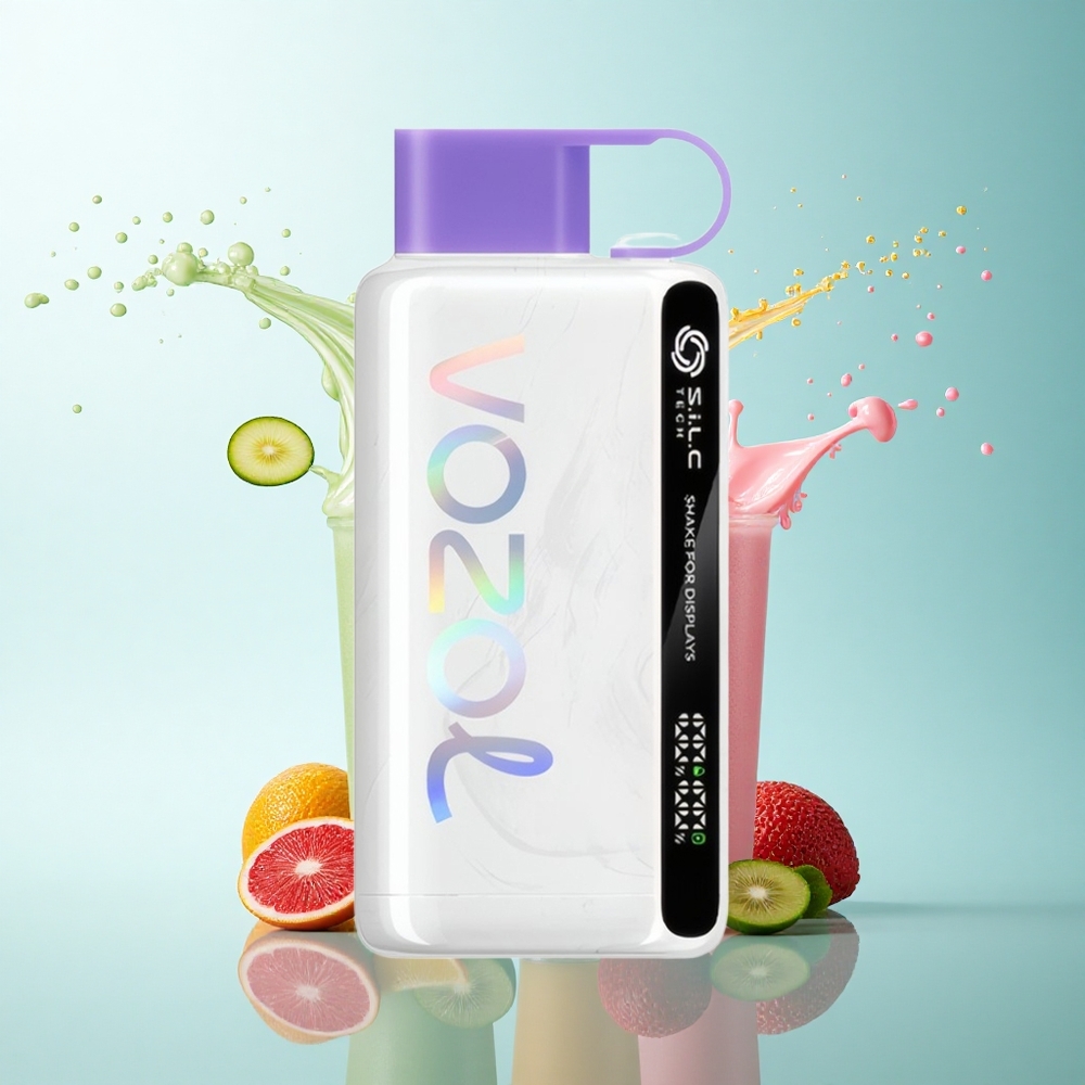 VOZOL STAR 9000/12000 Puffs Rainbow Candy Recycled Plastic 650mAh