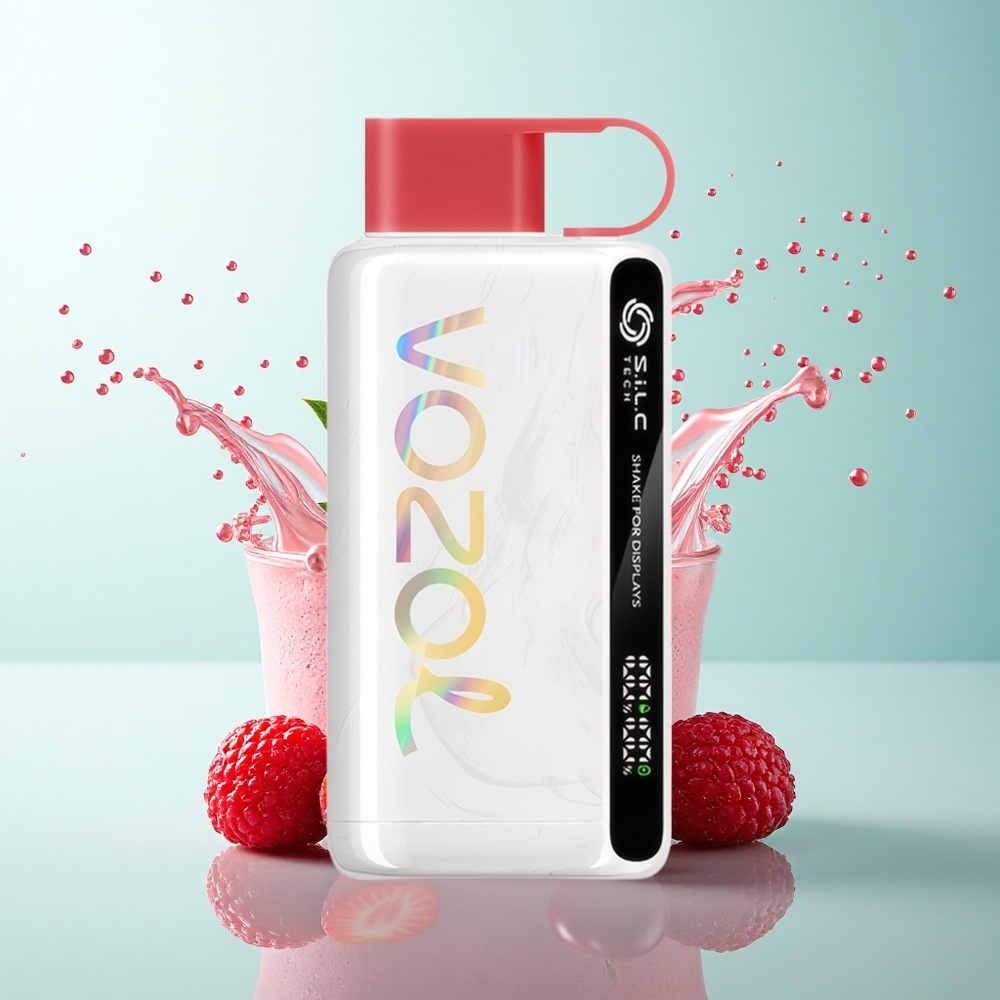 VOZOL STAR 9000/12000 Puffs Strawberry Raspberry Cherry 650mAh S.i.L.C TECH