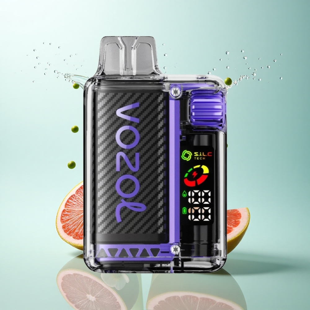 VOZOL Vista 20000 Puffs Elderflower Grapefruit 650mAh 2% Nicotine OLED Screen